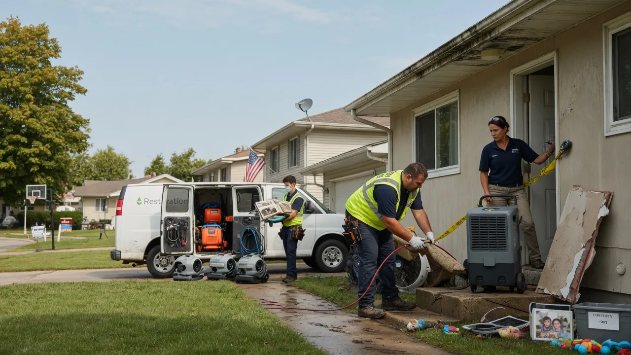 Water Damage Restoration in New Gloucester, ME near me